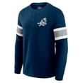 thumbnail image 2 of Men's Darius Rucker Collection by Fanatics Navy Dallas Cowboys Waffle-Knit Raglan Long Sleeve Henley T-Shirt, 2 of 6