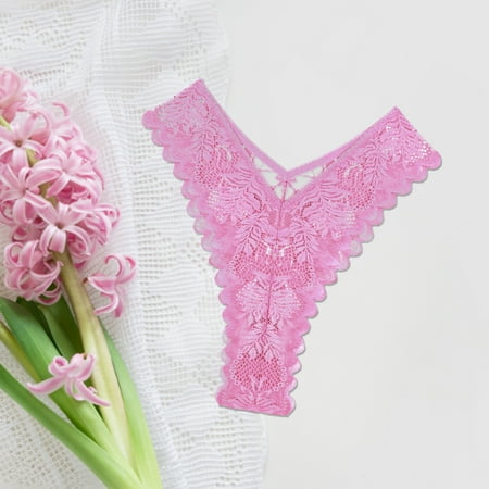 

Woman Underwear Lingerie Sexy Thong Lace Low Waist High Slit Fashion Seamless Women s Thong Female Panties