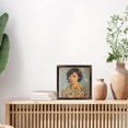 thumbnail image 4 of Retro Woman Floral Shirt Portrait Wooden Sign Wall Plaque - Vintage Art Decoration, Wall Decoration - Ideal Gift For Home Decoration, Living Room, Bathroom, Bedroom, Garden, Dining, Bar, Cafe, Fest, 4 of 7
