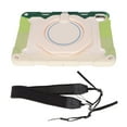 thumbnail image 1 of Funda protectora de 3 capas para tableta de 11 pulgadas con soporte giratorio de 360° y correa para el hombro para tabletas iOS - Verde, 1 of 8