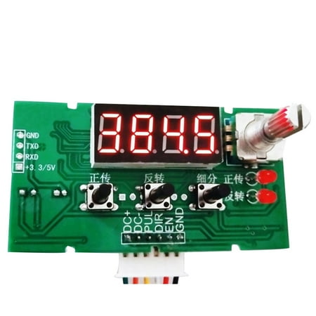 

Motor control board Speed RPM Display Stepper Motor Driver Controller Board Speed Adjustable Reversal