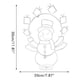 thumbnail image 2 of Adornos animados divertidos de Navidad, cadena de luces para jardín, nieve, marco decorativo brillante, señal, decoración de celebración para interiores y exteriores, 2 of 7