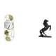 thumbnail image 1 of Espejo de pared,Espejo decorativo nórdico para colgar en la pared,Espejos de pared metálicos decorativos para el hogar,Estatua de caballo,Estatua de caballo,escultura decorativa de resina de, 1 of 8