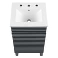 thumbnail image 6 of Modway Render 18" Bathroom Vanity Cabinet in Gray White, 6 of 9