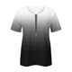 thumbnail image 4 of Blusa de manga corta con cuello en V, informal, cómoda y elegante para mujer OAVQHLG3B Store lin121212, 4 of 5