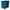 Blue/Black, variant on Rev-A-Shelf RV-18KD-13C-S Double 35 Quart Pullout Kitchen Waste Containers