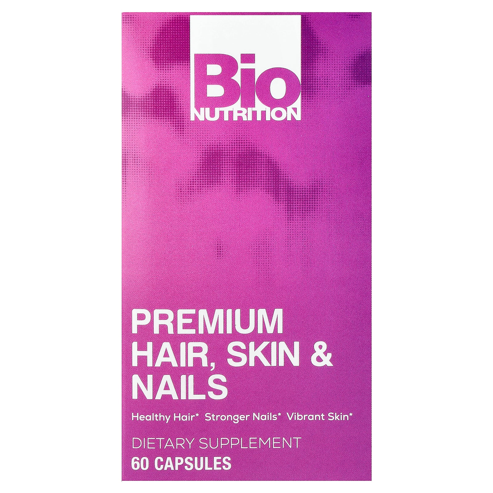 Bio Nutrition Premium Hair, Skin & Nails, 60 Capsules