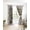 Beige, variant on Farmhouse Owl Blackout Curtains 45 Inches Long for Bedroom, Country Envelope Postmark Botancial Thermal Insulated Room Darkening Black Out Window Curtain Panels Grommet Drapes for Living Room