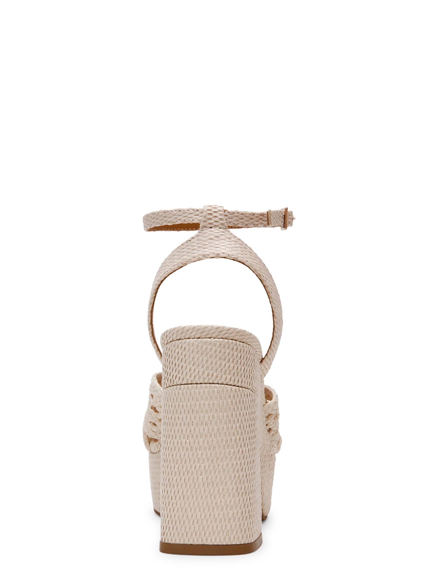 DV Dolce Vita Women's Whishora Platform Block Heel Sandal with Ankle Strap
