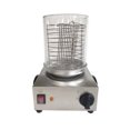thumbnail image 3 of Commercial Hot Dog Warmer Bun Toaster Food Egg Rolls Steamer Sausage Grilling Machine with Temperature Control 110V, 3 of 9