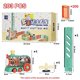 thumbnail image 1 of Juego de tren de dominó eléctrico para niños, tren de dominó colorido de colocación automática con efectos de sonido de iluminación, juguetes DIY, regalo de cumpleaños para niños, 1 of 5