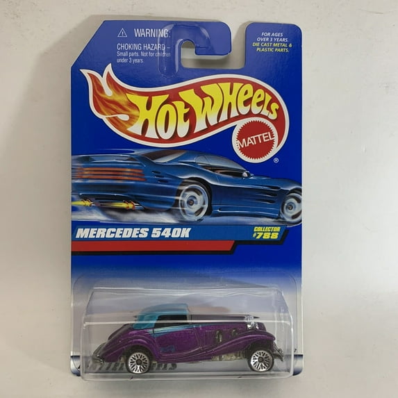 Hot Wheels Mercedes 540k PURPLE Collector #788