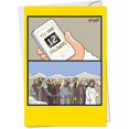 thumbnail image 1 of NobleWorks 12 Followers - Easter Greeting Card with Envelope (4.63 x 6.75 Inch) - C1248EAG, 1 of 5