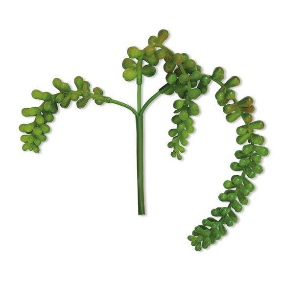 Mainstays Artificial Olive Green Succulent Pick 12" String of Pearls
