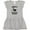 AC-Heather Grey, variant on Inktastic Pappys Hunting Buddy Bow Hunter Girls Baby Dress