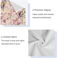 thumbnail image 4 of Coolnut Pink Flower Birds Bath Towel Set of 3, Highly Absorbent & Soft Bathroom Towels Set Quick Dry Towels Set for Bathroom Spa Beach (1 Bath Towels, 1 Hand Towel, 1 Washcloth) Washcloth Gift, 4 of 7