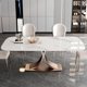 thumbnail image 5 of Bright Rock Board Dining Table With 4 Chairs Modern Minimalist Light Luxury Kitchen Furniture Set Rectangular Salon Table My Lux Decor Round, 5 of 13