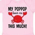 thumbnail image 4 of Inktastic My Poppop Loves Me Boys or Girls Baby Bodysuit, 4 of 5