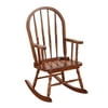TNGXXWL Wood Rocking Armchair, Arc Backrest for Children Bedrrom Living Room