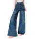 thumbnail image 5 of mfyjkho Pantalones Cortos Para Mujer, Vaqueros De Verano Para Mujer, Finos, De Cintura Alta, Con Bolsillos Y Pierna Ancha Pantalones Cortos Para Mujer L, 5 of 5
