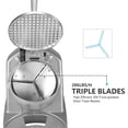 thumbnail image 2 of Trituradora de hielo eléctrica BI-DTOOL 380 W 1500 rpm color plateado, 2 of 5