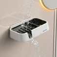 thumbnail image 5 of 100Fens Soap Dish Self-Draining Soap Bar - Elegant Soap Dish For Shower & Bathroom Use - Versatile Soap Dishes For Bar Soap, 5 of 8