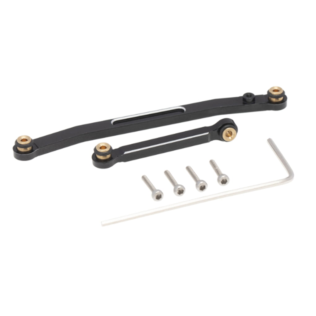 Aluminum Alloy Fix Link Steering Rod For 1/24 Axial SCX24 90081 RC Crawler Car 