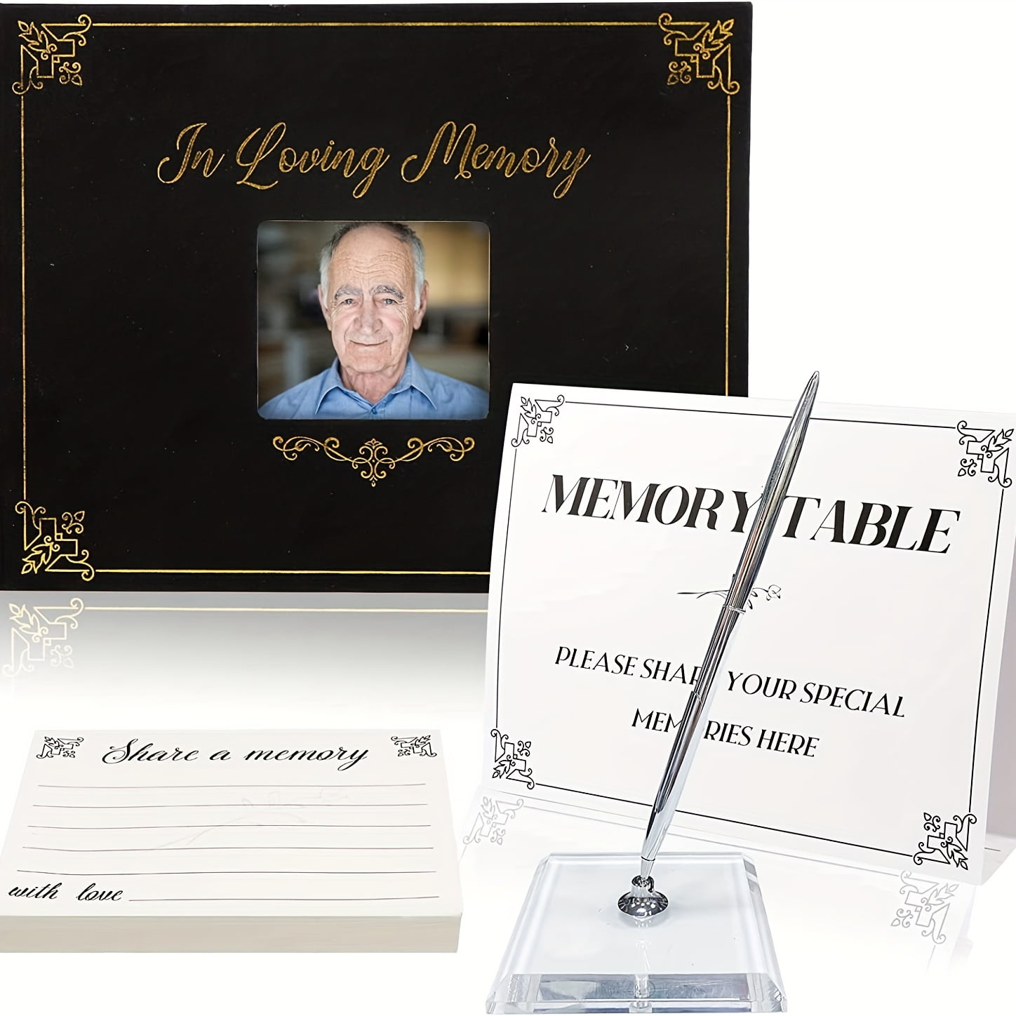 1pc Funeral Register Our Warm Funeral Guest Book For Memorial Service