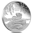 thumbnail image 2 of 2025 1 oz Proof Silver Lunar Snake Coin Australian Perth Mint, 2 of 5