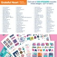 thumbnail image 2 of Denise Albright Gratitude Finder® Journal + Grateful Heart Sticker Set, 52-Week Undated Gratitude Planner Bundle, 2 of 9