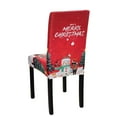 thumbnail image 3 of Seyurigaoka Christmas Chair Covers/ Tablecloths Waterproof Dinning Room Chair Table Protector for Kitchen Holiday Decor, 3 of 6