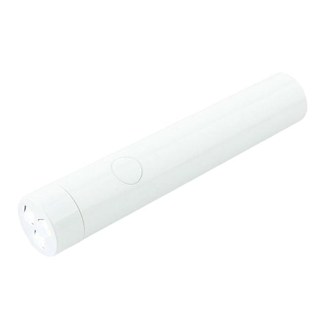 lionlar Mini LED Flashlight Lamp Nail Dryer Rechargeable for Nail White