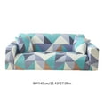 thumbnail image 3 of Elastic Full Cover Loveseat Slipcover 35x57in Stretch Sofa Protector Geometric Pattern Washable Polyester Home Decor Furniture Shield Washable Polyester, 3 of 8