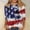 A1000_Multicolor, variant on Vetsdori Red White and Blue T Shirts for Women Casual Plus Size 3/4 Sleeve Pullover American Flag,July 4th Summer Independence Day Fashion Ladies Tops Crew Neck