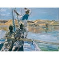 thumbnail image 3 of Max Slevogt 14x11 Black Modern Framed Museum Art Print Titled - Pirates, 3 of 5