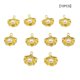 thumbnail image 5 of Jumpingount 10 piezas, diseño Simple, estilo informal, colgante de perla de concha, tobillera, pulsera, decoración colgante, fabricación de joyas, Ropa, zapatos y accesorios Miscelánea Jumpingount AP016172-00, 5 of 6