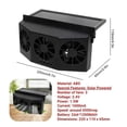 thumbnail image 2 of Car Exhaust Fan USB Rechargeable/solar Air Circulation Cooling and Heat Dissipation High Wind Power 3 Head Ventilation Fan ,High Performance, 2 of 7