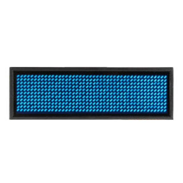 MesaSe Étiquette de Nom LED Rechargeable Sans Fil Badge de Nom LED Réutilisable Étiquette de Prix Numérique