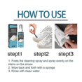 thumbnail image 5 of Jaysuing Shoes Bright White Cleaning Spray Household White Shoes Cleaning Stain Removal Yellow Edge Oxidation Spray - 30ml, 5 of 5