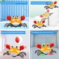 thumbnail image 6 of Adakot Orange Crawling Crab Baby Toys 6-12 Months, Fun Moving Infant Toys with Music Lights, Toy Gifts for Babies, Toddlers, Kids, 6 of 6