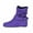 Purple, variant on NOKIO Women'S Statement Buckle Ankle Boots Women'S Vintage Ankle Boots With Side Zippers, Zipper Heels Shoes Breathable Women's Retro Short Fashion Boots High Women's Boots Trendy Short Booties