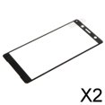 thumbnail image 1 of 2 Protectores de Pantalla Baoblaze Película Protectora Curva 3D Para XZ2 Compact Negro 2 Piezas, 1 of 8