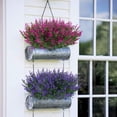 thumbnail image 4 of Asisol 24 Bundles Outdoor Artificial Lavender Fake Flowers UV Resistant Shrubs, Faux Plastic Greenery for Indoor Outside Hanging Plants Garden Porch Window Box Home Wedding Farmhouse Decor (Fuchsia), 4 of 7