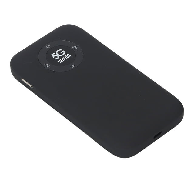 5G WiFi Mobile Hotspot, Enrutador Inalámbrico De Dispositivo WiFi Portátil Con Una Ranura Para Tarjeta SIM De Batería De 7100 MAh Para Viajar Hasta 16 Dispositivos 2,77 GBPS