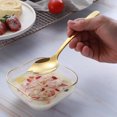 thumbnail image 3 of Silicone Baby Feeding Spoons By Aminojy 2 In 1 Stainless Steel Spork Noodles fork Spoon Travel Picnic Tableware fork Spoon 2 In 1 for Everyday Use Camping Dessert Flatware Clearance, 3 of 3