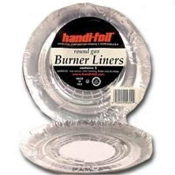 HandiFoil 20301.01 Round Gas Burner Liner 5 Pack