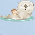 thumbnail image 2 of CafePress - Baby Otter Infant Bodysuit - Baby Light Bodysuit, Size Newborn - 24 Months, 2 of 4