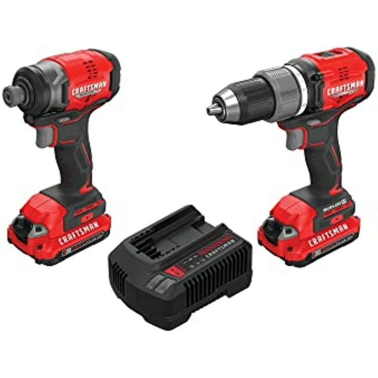 Craftsman V20 Cordless Brushless 2 Tool Combo Kit - Walmart.com