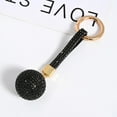 thumbnail image 4 of Rhinestone Ball Alloy Claw Keychain Cute Car Keychain Bag Purse Decor Pendant, 4 of 4