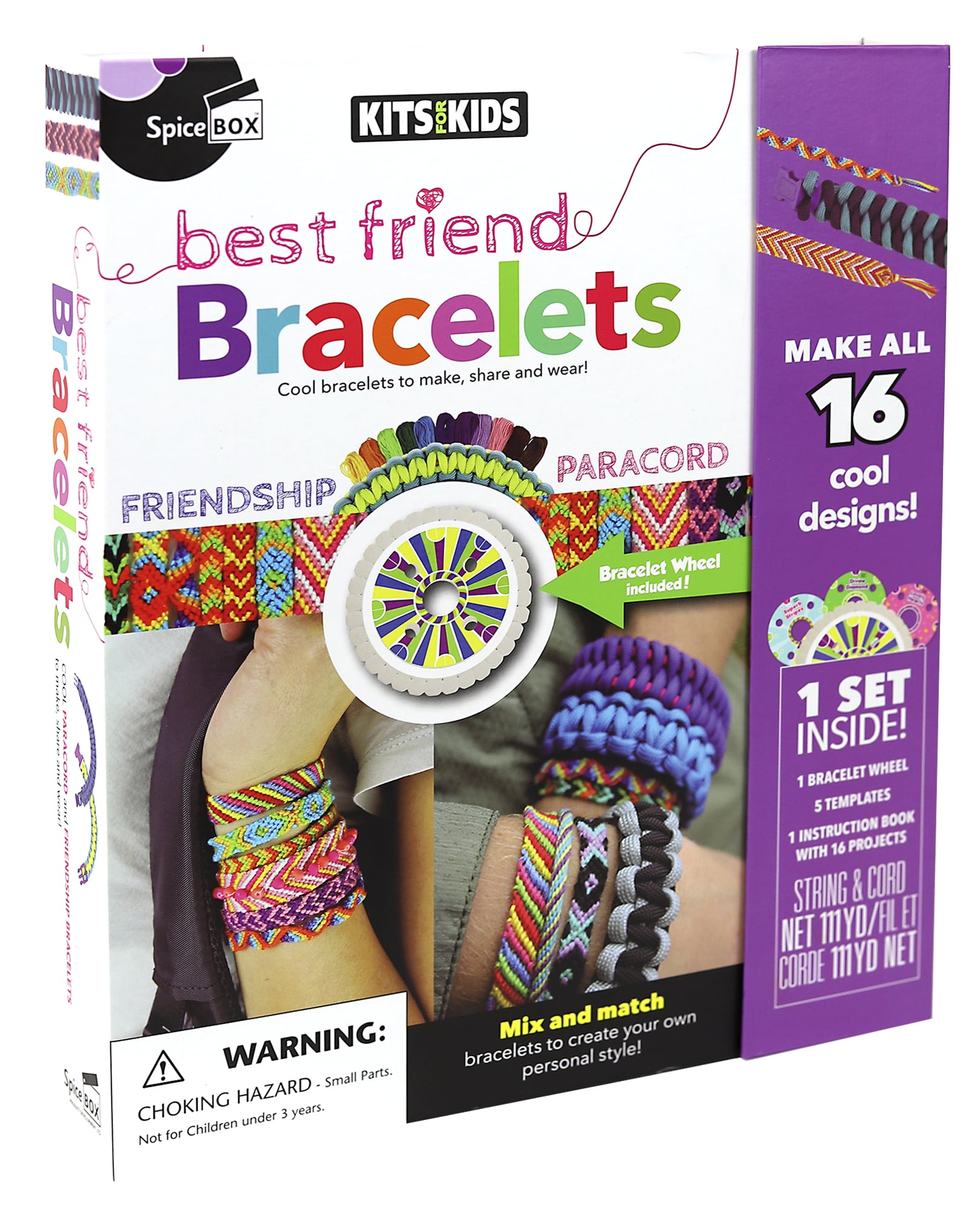 MICHAELS Bulk 12 Pack Assorted Pinks Floss Friendship Bracelet Kit by  Creatology  Walmartcom